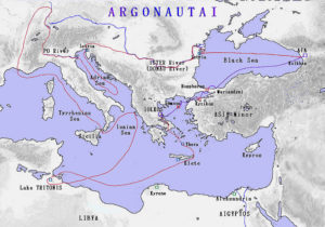 argonautica map