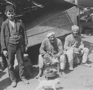 Hazelnut Sellers in Trabzon, 1901