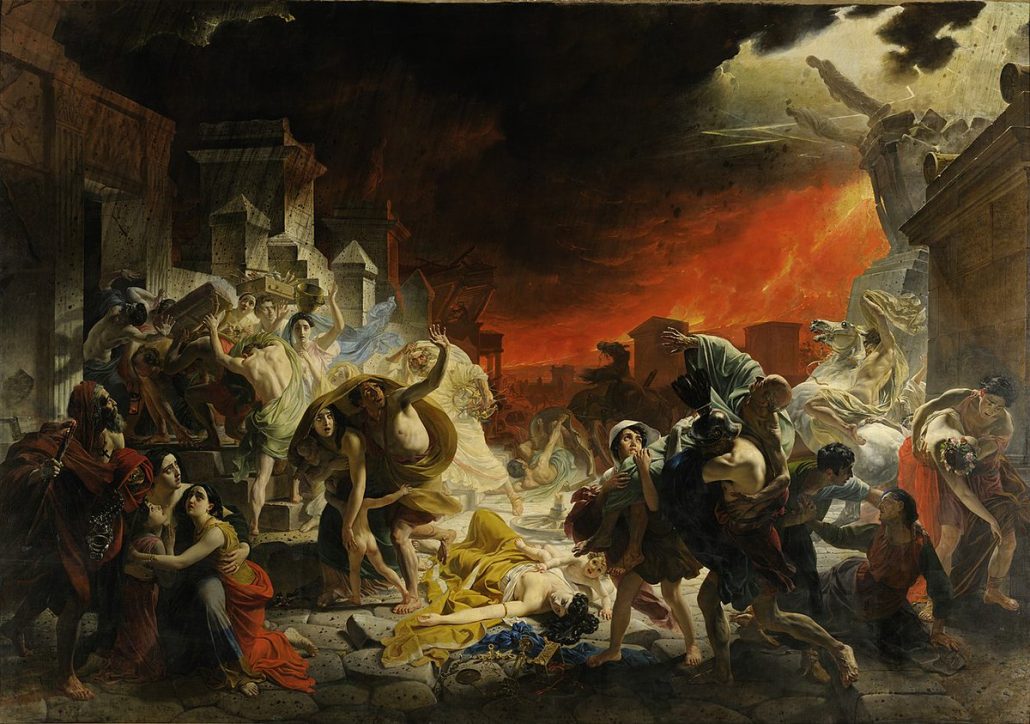 Karl Brullov's Last Day of Pompeii (1833)