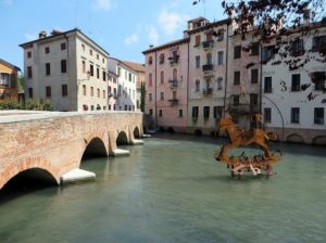 Pria bridge, Treviso Veneto Italy