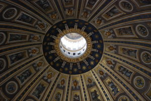 Vatican St Peter's dome Michaelangelo