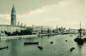 The Grand Canal Venice, vintage photo 1902