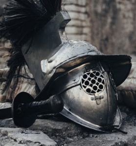 gladiator's helmet Rome