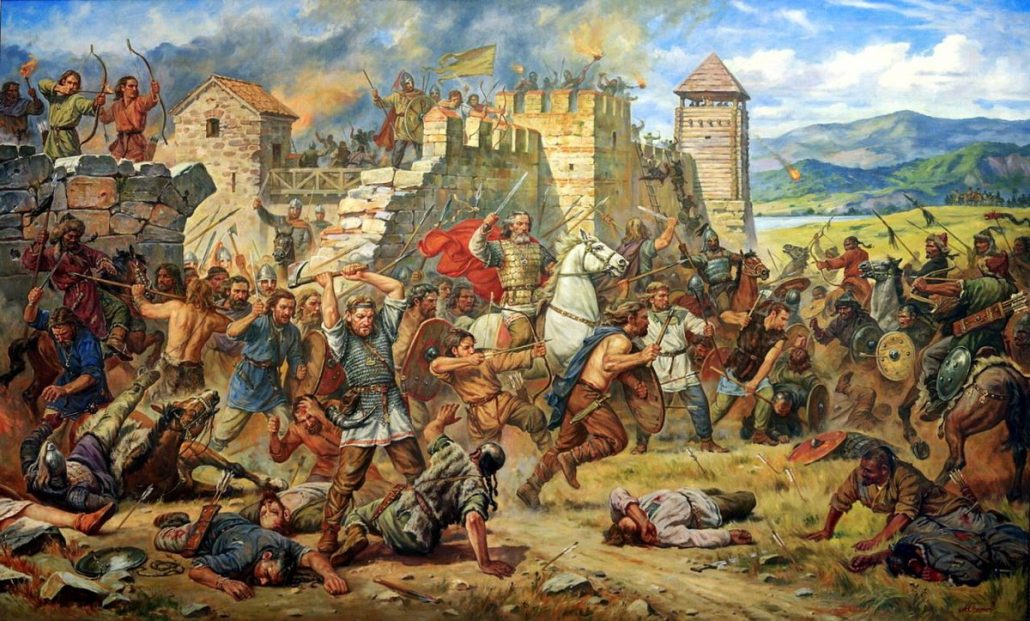Attila the Hun's Siege of Constantinople, 447 AD