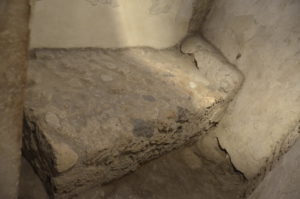 Pompeei stone bed
