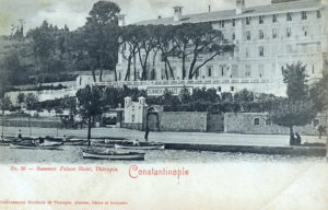 Summer Palace Otel, Therapia Istanbul vintage post card (Constantinople)