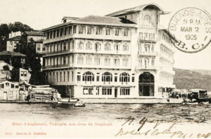 Hotel d'Angleterre, Therapia Bosphore (Istanbul) vintage post card