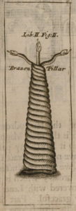 Serpent Column, Τρικάρηνος Όφις George Wheler (1682)