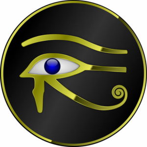 horus eye, eye of the sky