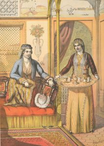 Coffee Time of Armenian Ladies at Home, 1862
