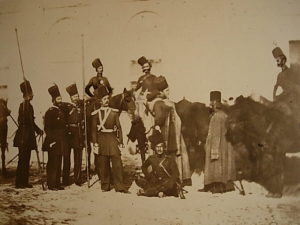 Don Cossacks on the Danubian front by Carol Szathmari.