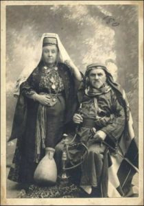 A jewish Karaim or Karay Turkic couple