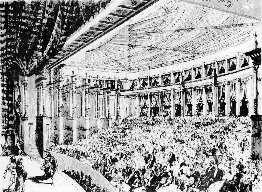 Bayreuth 1876, 1st performance of Rheingold