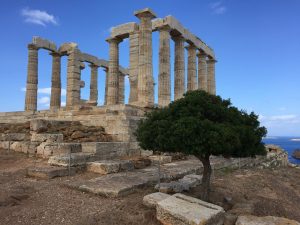 Tapınak Poseidon Yunanistan Cape Sounion Mitoloji