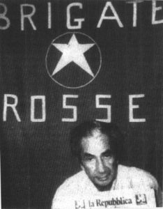 Aldo Moro, while being held by the Red Brigades