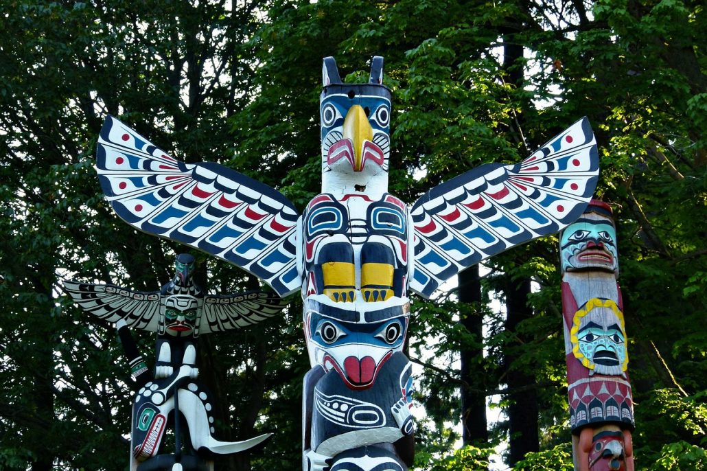 Totem Stanley Park Vancouver British Columbia