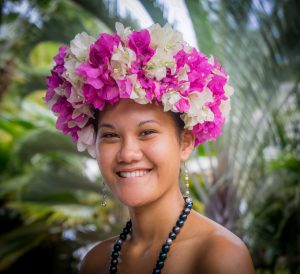 French Polinesia girl Marquesas Islands