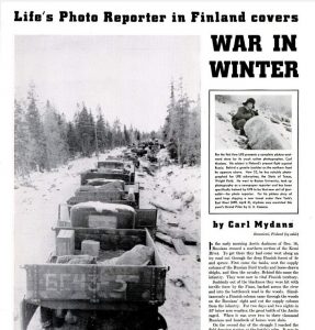 Finland Soviet Red Army Winter War LIFE Magazine