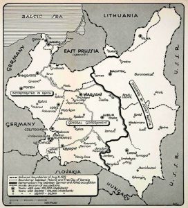 Poland map 1939