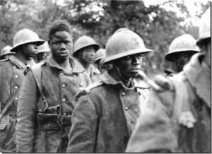 Nazi SS troops in France, driven by racist propaganda of "Negro atrocities", have murdered at least 1500 French prisoners from colonial regiments in the last six weeks.