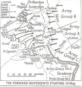 Fall Gelb map 10 may 1940