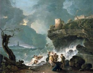 The storm that killed Ceyx.  Richard Wilson (1713/1714–1782)  National Museum Wales