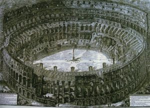 Coliseum with the Stations of the Cross