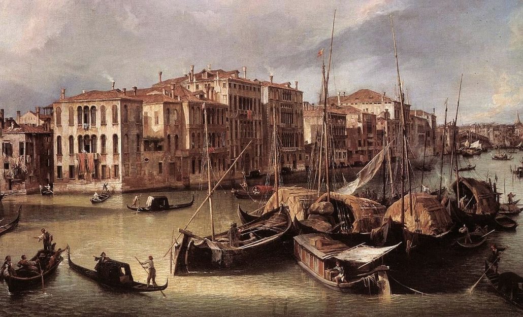 Giovanni Canaletto Venice, Venezia Italy paint
