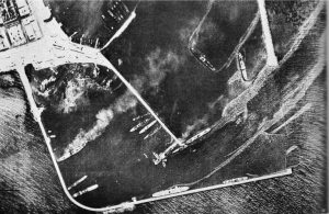 Luftwaffe dive-bomber attacks intensifying in Libya; vital supply port of Benghazi now blocked by wrecked Allied ships