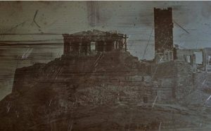 The first saving photo of the Acropolis of Athens,1842.