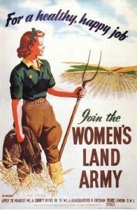 All British women aged 20 & 21 must now register for war work- UK government declares "no man will do a job that a woman might do."