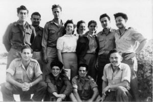 Palmach (“strike force”) fighters come from ranks of the Haganah ("Defence"): secret guerillas fighting for an independent Jewish state in British-dominated Palestine