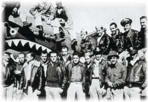 101 pilots on "temporary leave" from US Army have formed a mercenary airforce in China, fighting Japanese invaders as the "Flying Tigers".
