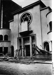 Overnight, French Fascists of the Parti Populaire Francais, supplied with explosives by the Nazis, have bombed six synagogues in German-occupied Paris.