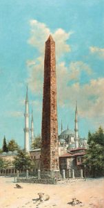 Blue mosque, Istanbul, 1902.