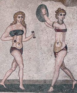 ANCIENT ROME’S BIKINIS, IN PIAZZA ARMERINA