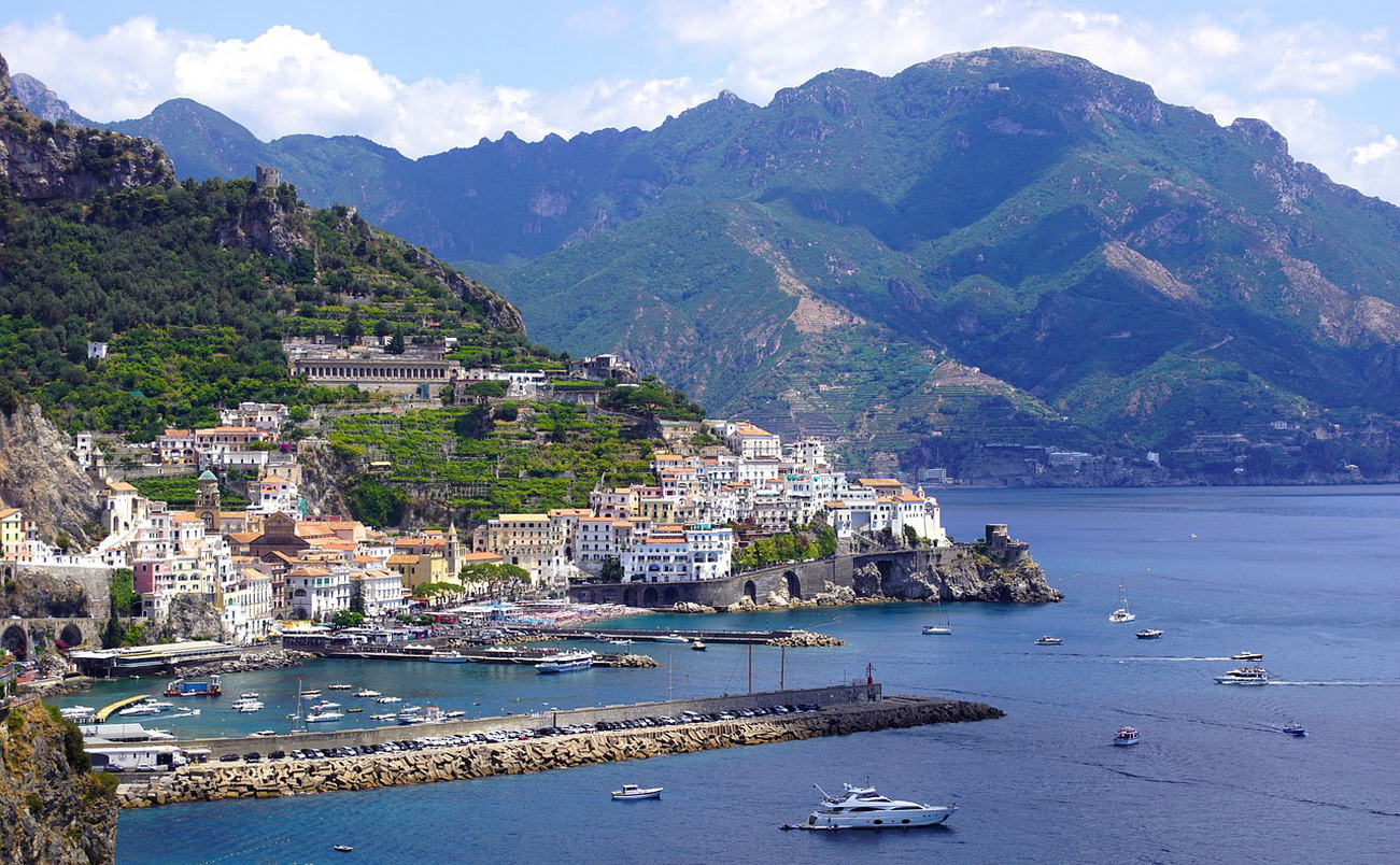 Amalfi Coast Atrani Manzara Campania