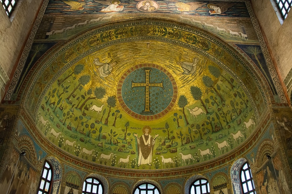 Crux Gemmata Basilica di Sant'Apollinare in Classe, Ravenna, Italy