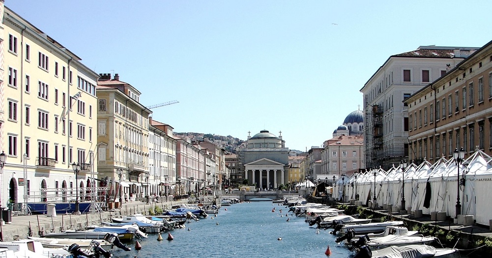 Trieste Italya Friuli Canale Grande, Trieste