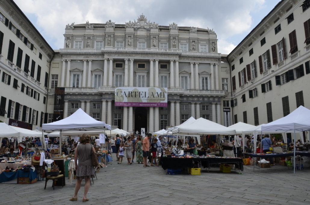 The Palazzo Ducale in Genoa, built between , was the home of the Doges of Genoa who ruled the city-nation for centuries (Photo: Özhan Öztürk)