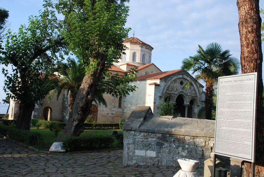 Trabzon Hagia Sophia museum, church, mosque Trebizond empire cathedral