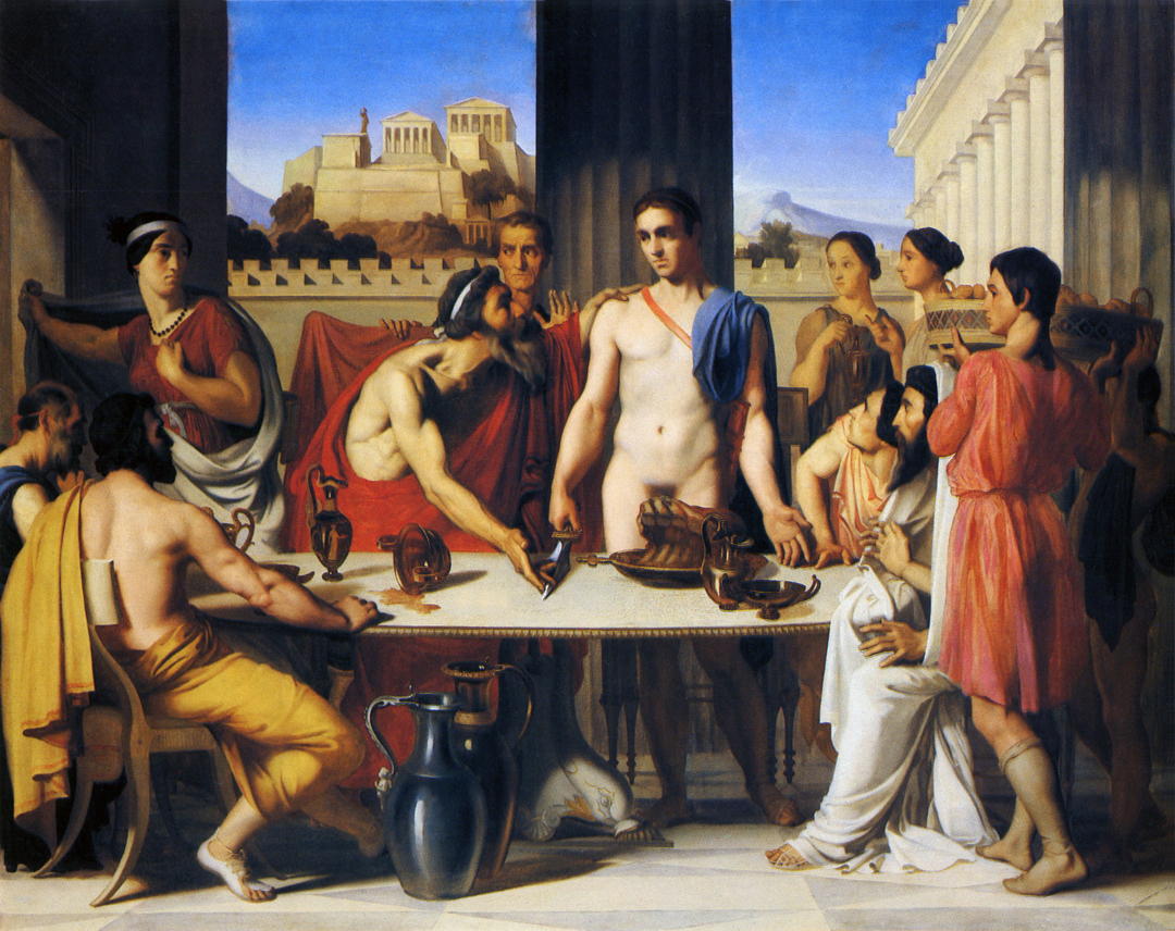 Theseus Recognized by his Father Aeacus