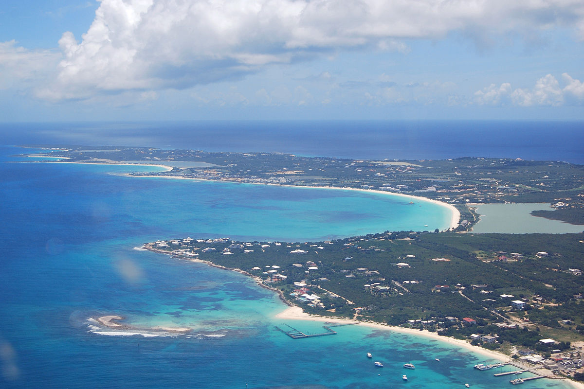 Anguilla aerial view western portion (Wikimedia, Roy Googin)