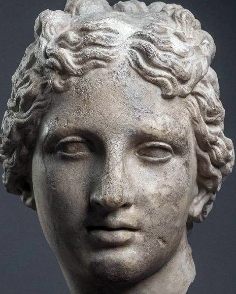 Head of Aphrodite.Hellenistic period,2nd-1st c.BC.