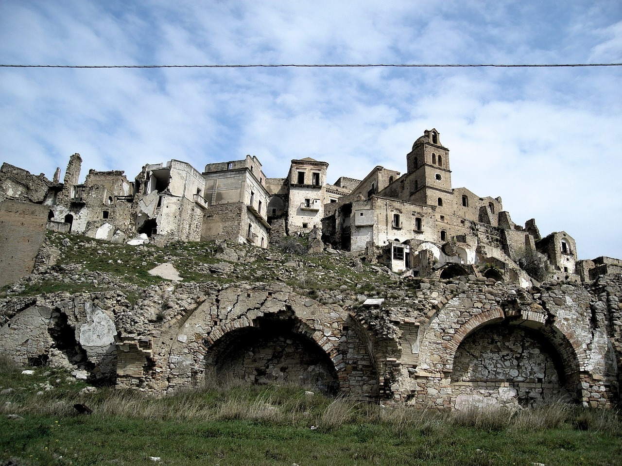 Craco is a ghost town and comune in the province of Matera, in the southern Italian region of Basilicata