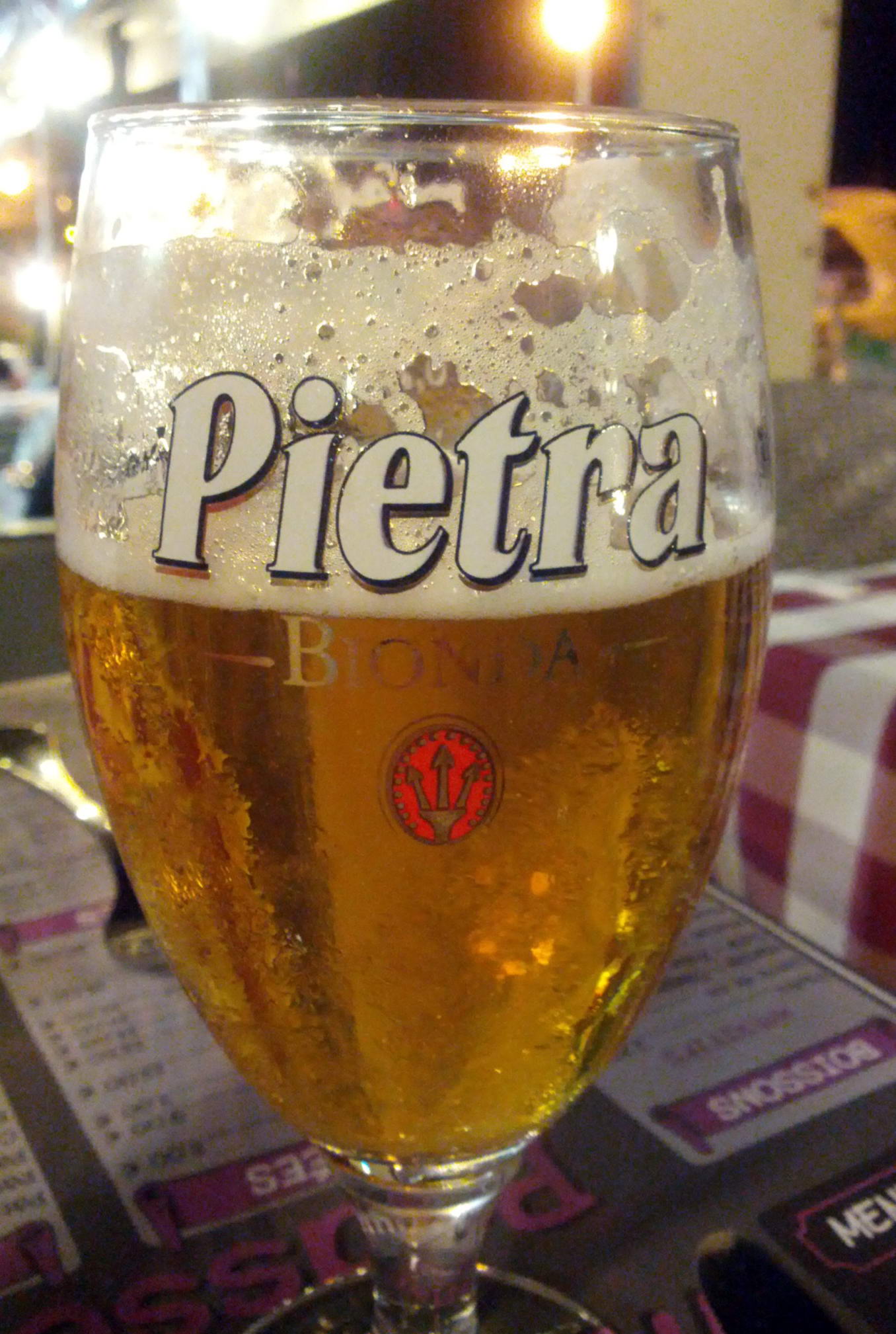 Birra alle castagne, Pietra, A biera corsa