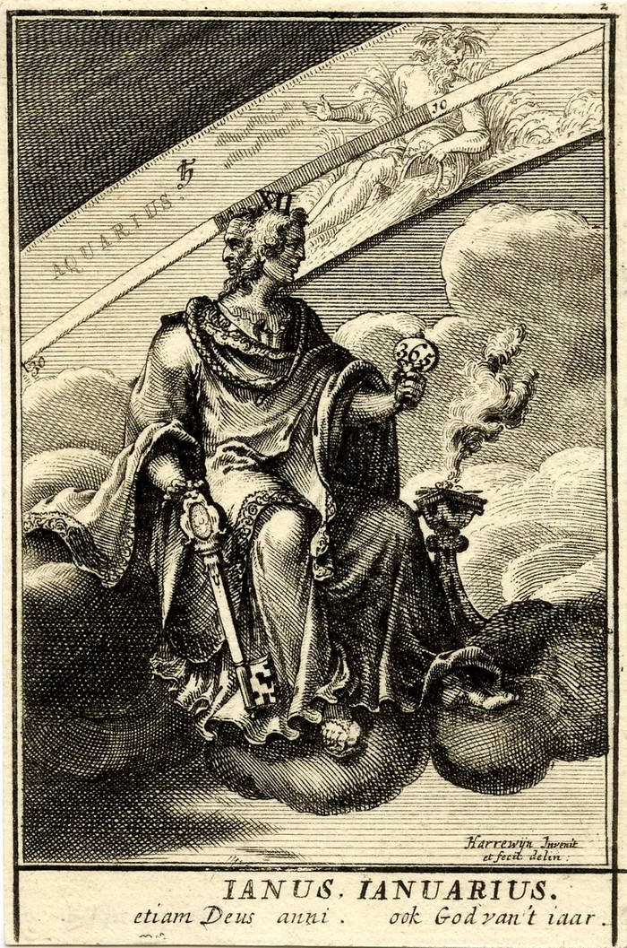 January is named after the Roman god Janus