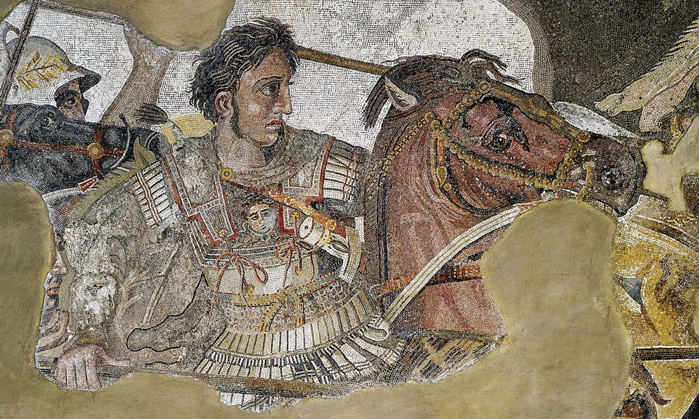 Alexander Mosaic (detail), House of the Faun, Pompeii